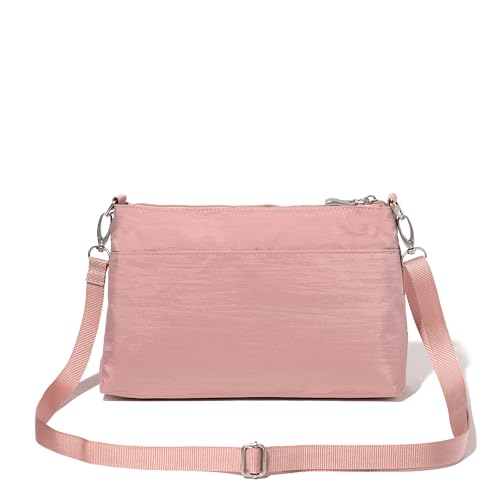 Image of Baggallini Original Everyday 11x7.5 Crossbody Bags Rfid Protected Lightweight Nylon Zippered Travel Purse