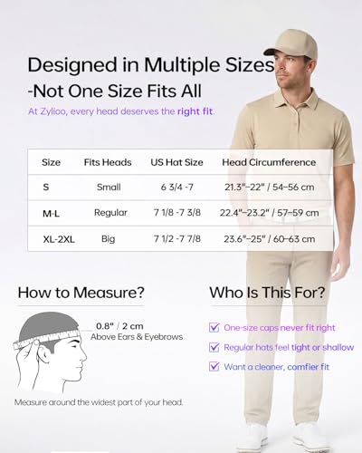 Image of Zylioo XXL Laser Vented Trucker Hat for Big Heads, Flat Bill Cap | Generous 2XL Fit-Airy cutout panels and a straight visor give larger head shapes cooler comfort for sunny rounds.