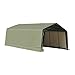 Peak 12 Ft. W x 20-28 Ft. D Shelter Color: Green, Size: 12