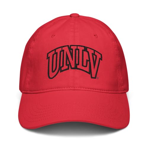 Gorra beisbolera ajustable roja UNLV Rebels miniatura 2