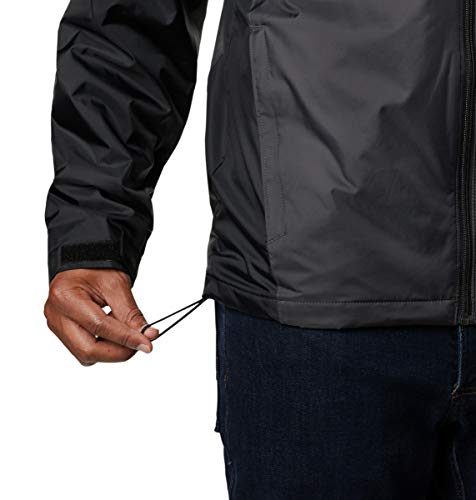 Image of Columbia Men's Glennaker Sherpa Lined Rain Jacket, Waterproof