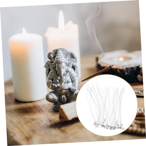 Kit de 50 pabilos de algodón para velas SEWACC miniatura 4