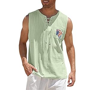 Nieuwe Mode 2024 Mannelijke Lente En Zomer Tops Casual Sport Mouwloze Top Katoen Vest Schilderen Fitness Spier Tank Top T Schildpad, Groen, 3XL