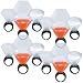 Plastic Wedding Ring Shot Glass (12 Shot Glasses)