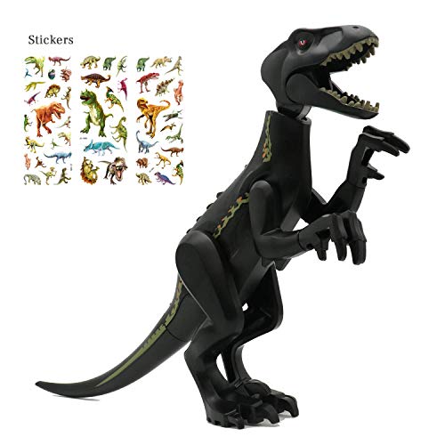 Jurassic Paradise Dinosaur Toy Building It Yourself Indoraptor Rex with Dinosaur Free Stickers(150psc) for Boy