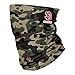 USD South Dakota Coyotes Green Neck Gaiter Camo print Vive La Fete