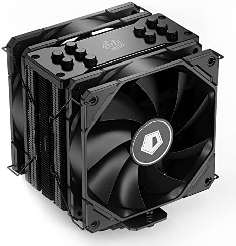 ID-COOLING SE-225-XT Black CPU Cooler 5 Heatpipes CPU Air Cooler 2x120mm Push-Pull PWM Fans CPU Fan for Intel/AMD