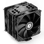 ID-COOLING SE-225-XT Black CPU Cooler 5 Heatpipes CPU Air Cooler 2x120mm Push-Pull PWM Fans CPU Fan for Intel/AMD