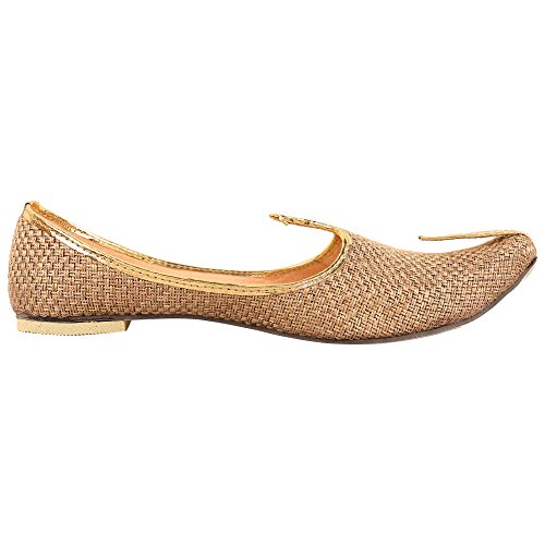 DFR Men Jute Juti | Jutti for Men | Rajasthani Wedding Shoes Loafer