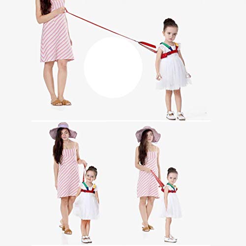 Sunta Toddler Safety Harness & Leashes, Anti Lost Wrist Link, Walk Learning Helper (Yellow&Green) #TOP3
