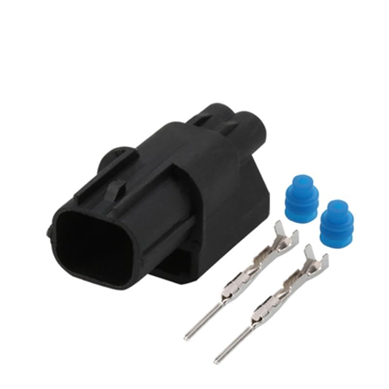 1/5/10/20/50Sets 2Pin Automotive Water Proof Electric Wire Harness Male Female Wiring Connector Plug 6188-0590 6189-0891(2p Male B,10 Sets_2P)