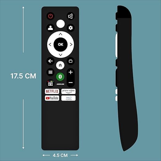 Image of Compatible with Panasonic Smart TV Remote | Non-Voice Replacement Remote | Netflix Prime Video YouTube & Hotstar Hotkeys | for LCD LED OLED QLED UHD 4K Android TVs