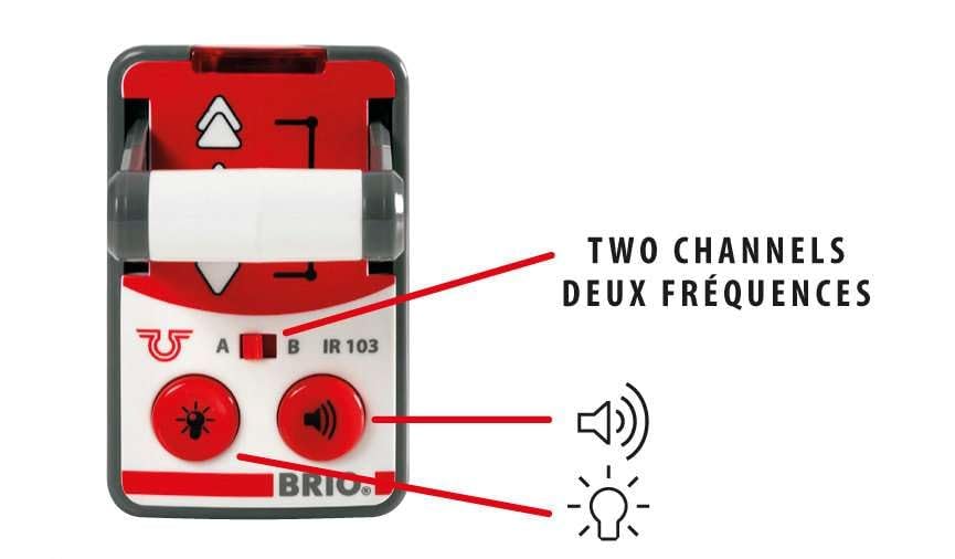Amazon.co.jp: BRIO リモートコントロールトラベルトレイン 33510