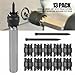 AugustknowU 13 Pack Spot Weld Cutter Set Spot Weld Cutter Remover Drill Bits Tool Metal Hole Cutter Punch Remover Panel Separator for Power Drill Welding