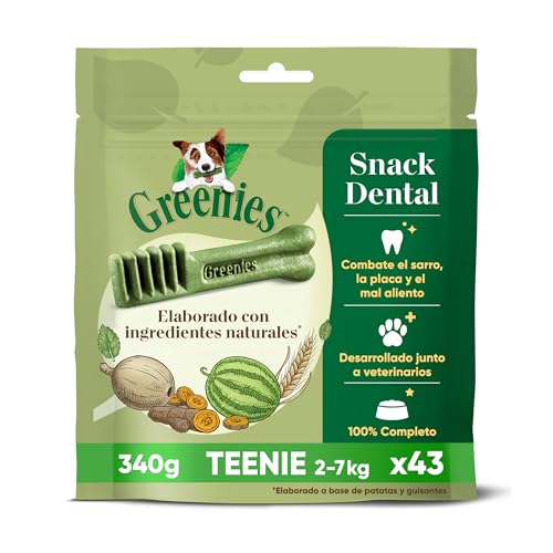 Greenies Snack Dental 100% Natural para Perros Toy (1 Paquete x 43uds)