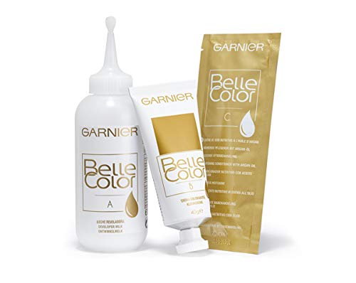 Garnier Belle Color Coloración de aspecto natural y cobertura completa de canas con aceite de germen de trigo - Castaño 4 - imagen 5