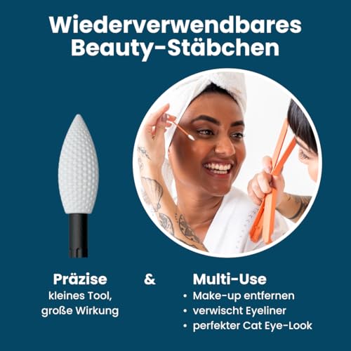 Wiederverwendbare Wattestäbchen Lastswab für nachhaltige Schönheitspflege
