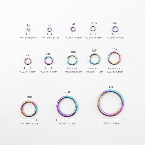 Set de 40 Anillos Guía Cerámicos para Reparar Cañas de Pescar miniatura 2
