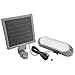 Designers Edge L-949 Rechargeable Solar Shed Lights with 10 Bright LED Bulbs and 16-Foot Extension Cord