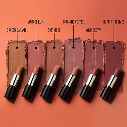Image of Lakme Absolute Matte Revolution Lip Color, 101 Bombshell Red, 3.5 g (Pack of 2)