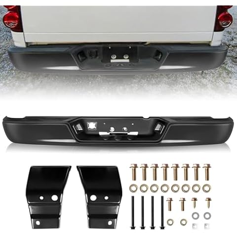 JSBOYAT Rear Bumper for Dodge Ram Cover