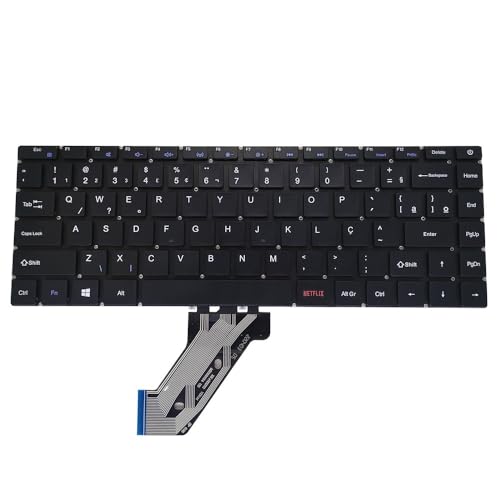 CQ27 uWL[{[h Tecladop Para Notebookp Cloudbookp Aiwap Na-1431-1413 1005g1p Kelyxp KI345p(Brazil version 1)