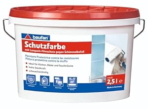 Baufan Schutzfarbe 2,5L Langzeitschutz Innenräume