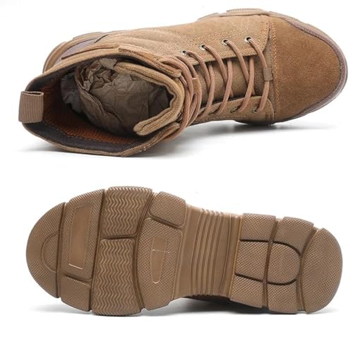 YTINGNICE Boots for Men Boots for Men Mens Steel Toe Work Boots Lightweight Breathable Shoes for Hiking Boots4