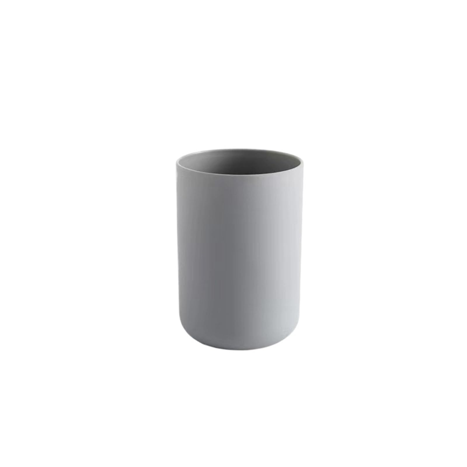 4Pcs Simple Color Toilet Mouthwash Cup, Minimalist Toothbrush, Travel Portable Design For Travel And Camping(Light grey)