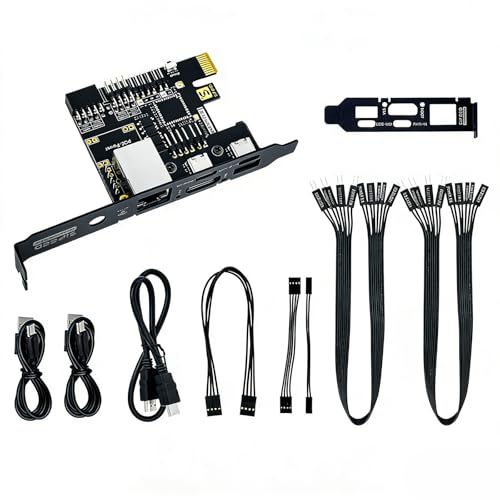 Sipeed NanoKVM PCIe IP KVM Remote Control via the Internet 1080P HDMI Keyboard Video and Mouse Remote Control Ideal mini KVM for Home Offices Data Centres Server Management (NanoKVM PCIe ETH)