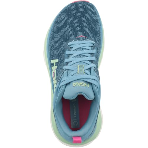 Hoka Women's Gaviota 5 Sneaker, Alpine Blue/Jadeite, 102