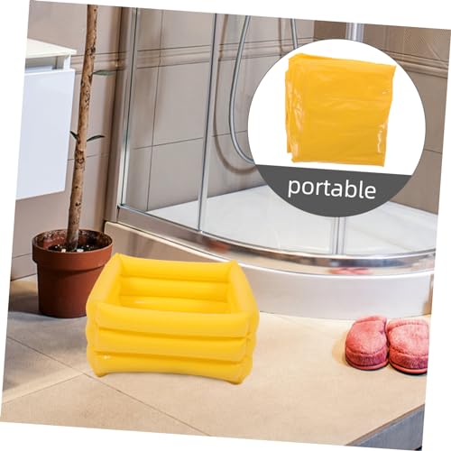 Spa de pies inflable portátil para camping miniatura 3