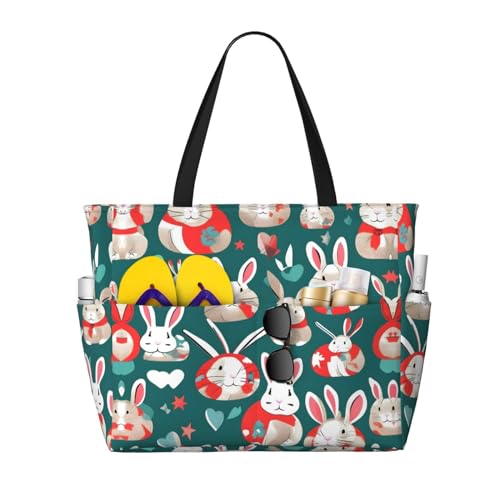 Sac à bandoulière imperméable lapin pour femme et enfant
