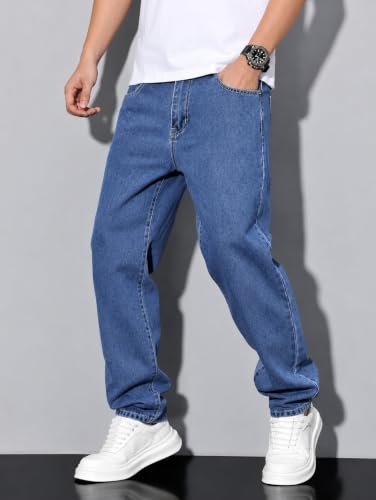Image of RAGZO Relaxed Fit Mid Rise Jeans Pant for Men