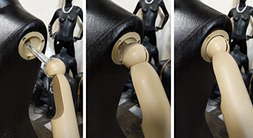 Displayimporter MA-031A Articulate Posable Plastic Pair Arms And Hands Of Mannequin/Dress Form thumb #3