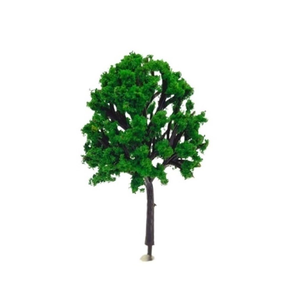 Artificial Model Tree 11pcs Train Railway Scenery Model Trees, Artificial Miniature Decoration Tree, Architectural Sand Table Set