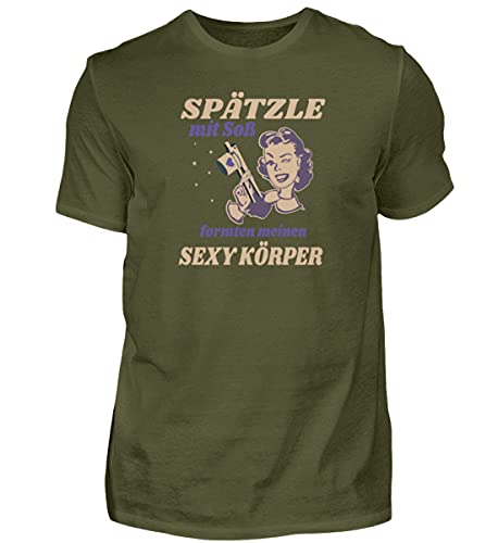 T-shirt Spätzle Kaki XXL idéal pour vos sorties décontractées