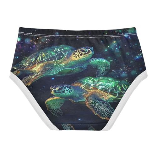 Galaxy Sea Turtles Toddler Girls's Underwear 2T 202b89542