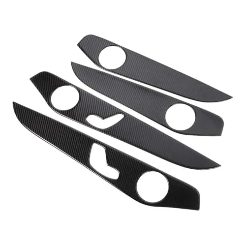 Accesorios de fibra de carbono para Mercedes Benz Clase C GLC W205 2014-20 de puertas 5