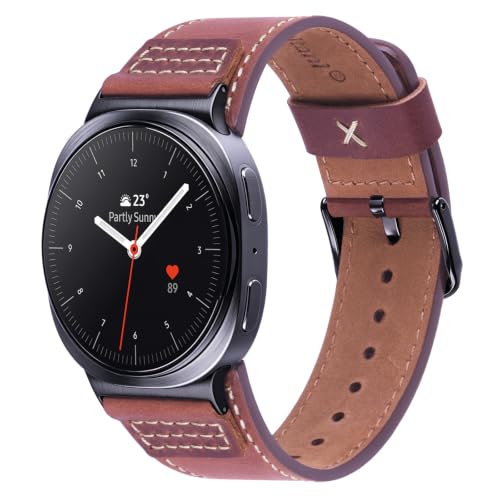 Image of Wristitani Leather Strap for Samsung Galaxy Watch Ultra /9 /8 /7 /6 /5 /4