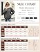 Uikue Women Fleece Lined Jacket Winter Warm Reversible Sherpa Coat Fashion Hooded Zip Up Outerwear with Pockets(Dark Gray,S)
