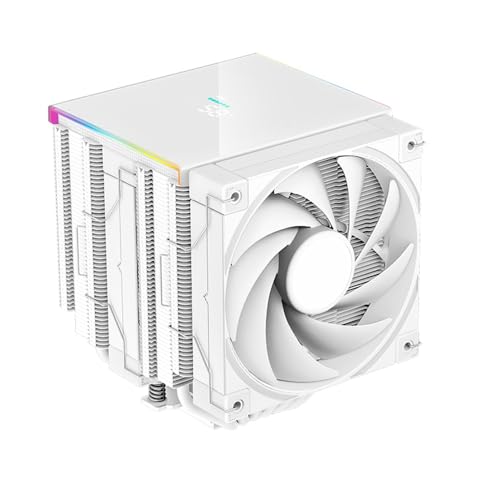 Top 5 Deepcool CPU Coolers: Your Buying Guide 4 ICOLER AK620 White Digital Display Edition CPU Air Cooler 6 Copper Heat Pipes Dual-Tower CPU Cooler SuitableFor Intel LGA 1700/1200/1151/1150/1155 AMD AM5/AM4