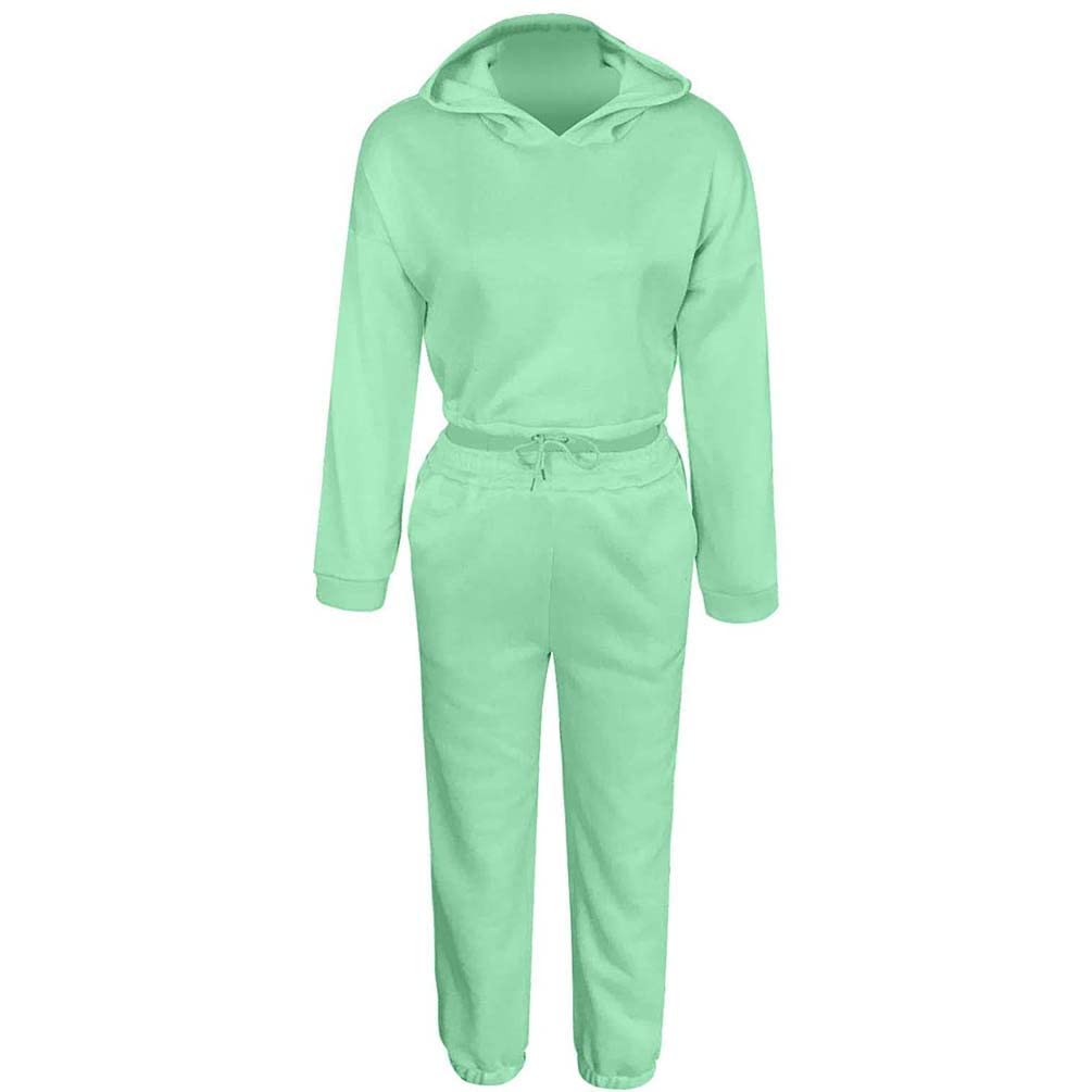 2 Pièces Femmes Jogging Costume Survêtement Sports Loisirs Sweat À Capuche Et Pantalons De Survêtement Costume De Sport Costume Loisirs Costume Vêtements De Sport Ensemble