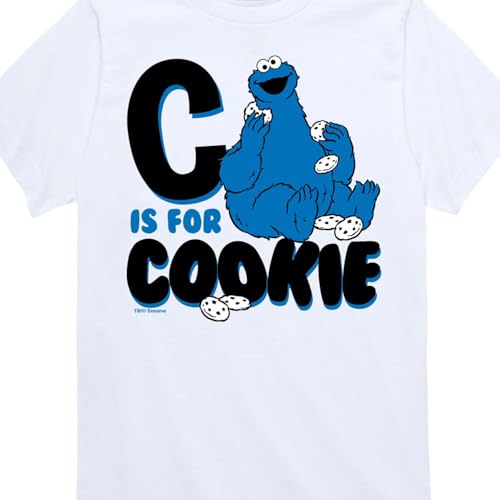 Sesame Street - C is for Cookie - Toddler and Youth Short Sleeve Graphic T-Shirt3
