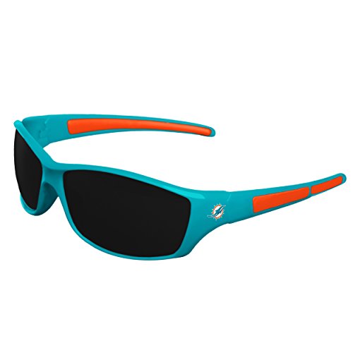 NFL Miami Dolphins Sports Fan Sunglasses, Team Color, One Size