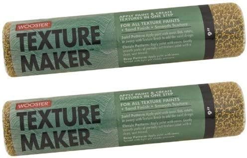 Wooster Brush R233-9 Texture Maker Roller Cover, 9-Inch – 2 Pack