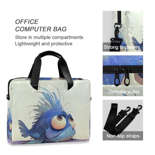 Maletín portatil con diseño de cobaya 15.6'' miniatura 6