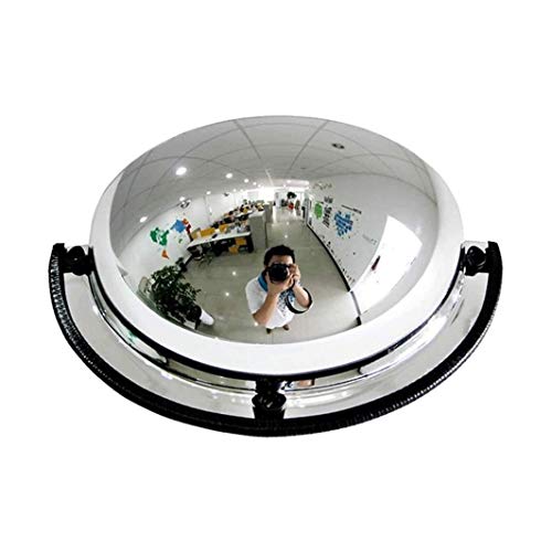Miroir de sécurité convexe extérieur pour trafic et signalisation routière grand angle