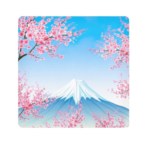 ODAWA Protective Camera Wrap Landscape Cherry Blossom Trees Self Adhesive Cloth 21.7