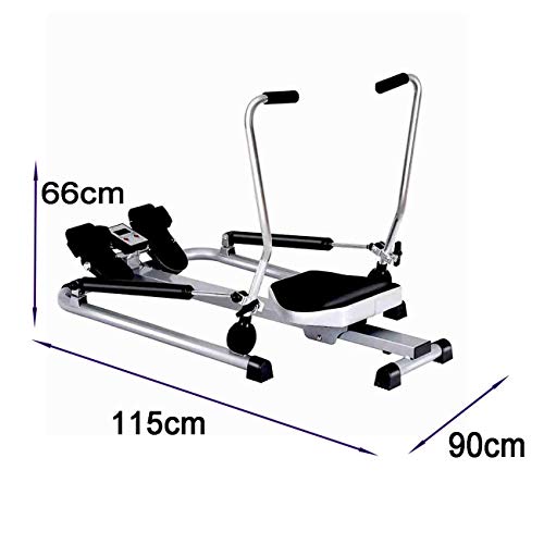 Image of Fitness Equipment Rowing Machine Home Hydraulic Rowing Machine Indoor Multi-Function Rowing Fitness Equipment